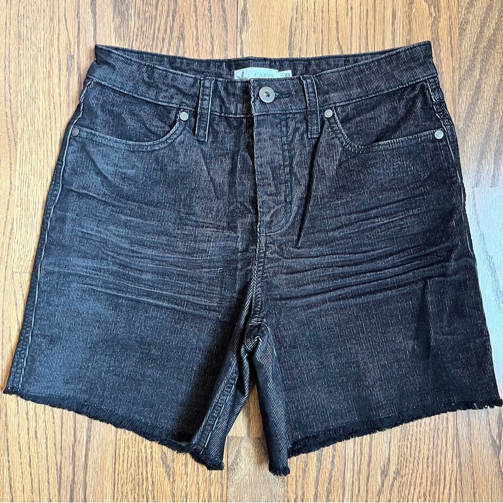 Carve Designs Oahu Hi Rise 6” Short Size 0 Black